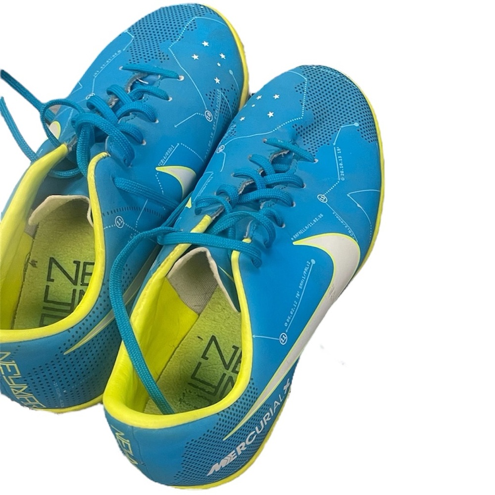 Nike 4.5Y Mercurialx Indoor Turf Soccer Football Shoes Sneakers Vortex - Picture 10 of 10